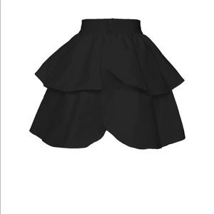 Laura Byrnes California Twill Underskirt Black Size XL NWOT - Spring 2013